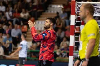Dino Slavic, grand artisan du succ&egrave;s du LH. &copy;Limoges Handball