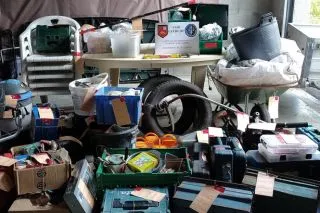 Butin du cambriolage de Lagraulière ©Gendarmerie de la Corrèze