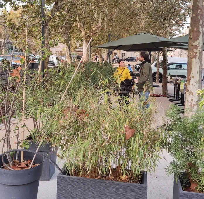 On peut maintenant déambuler en toute sécurité place Madeleine
