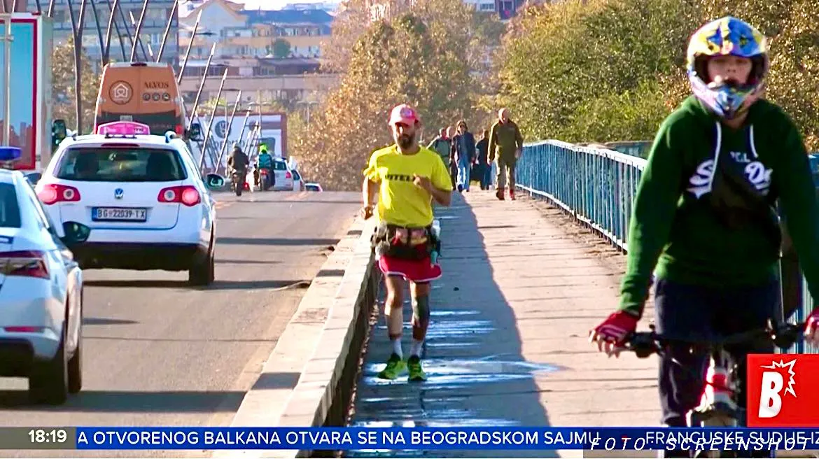 Capture d'écran télé serbe