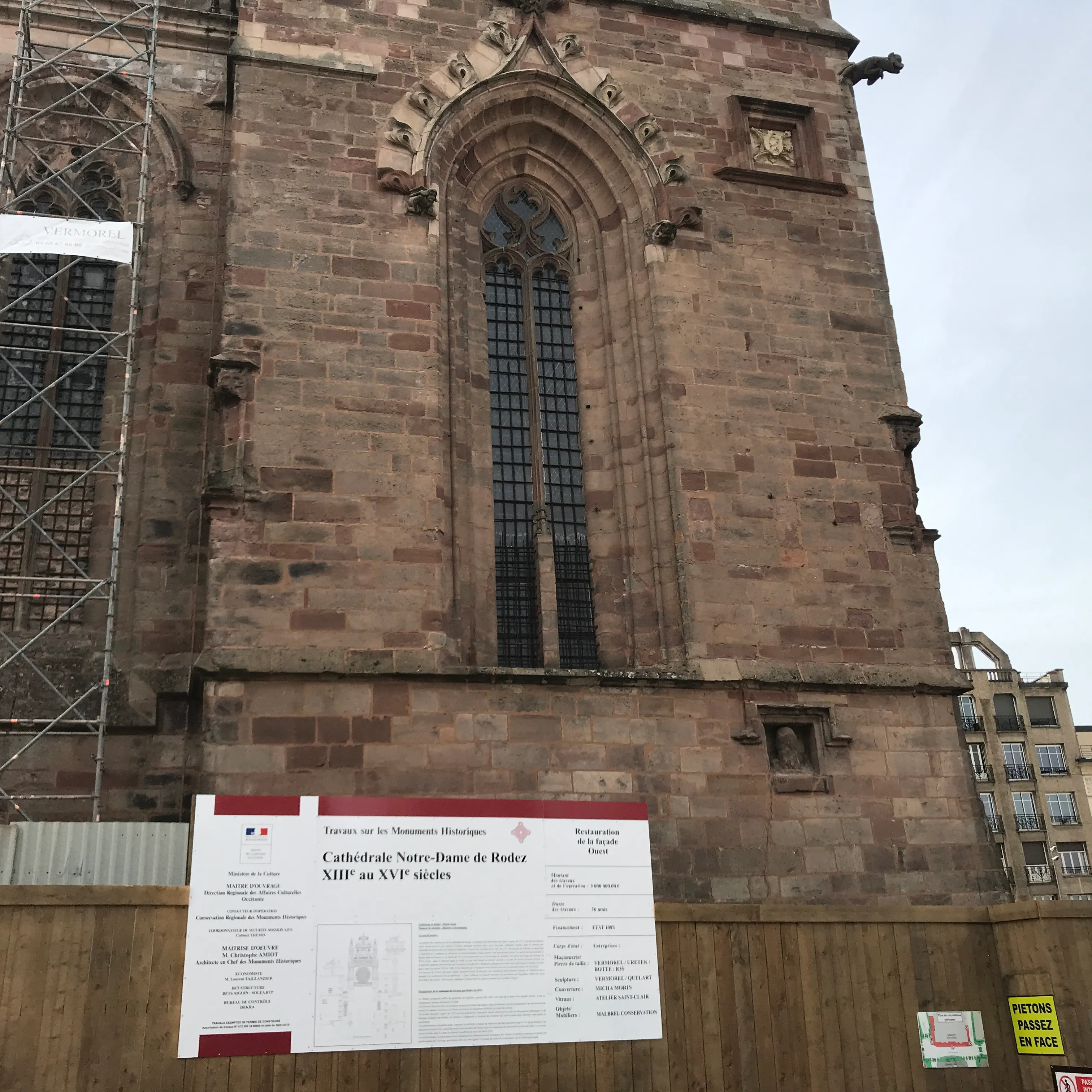 Travaux Cathédrale 2