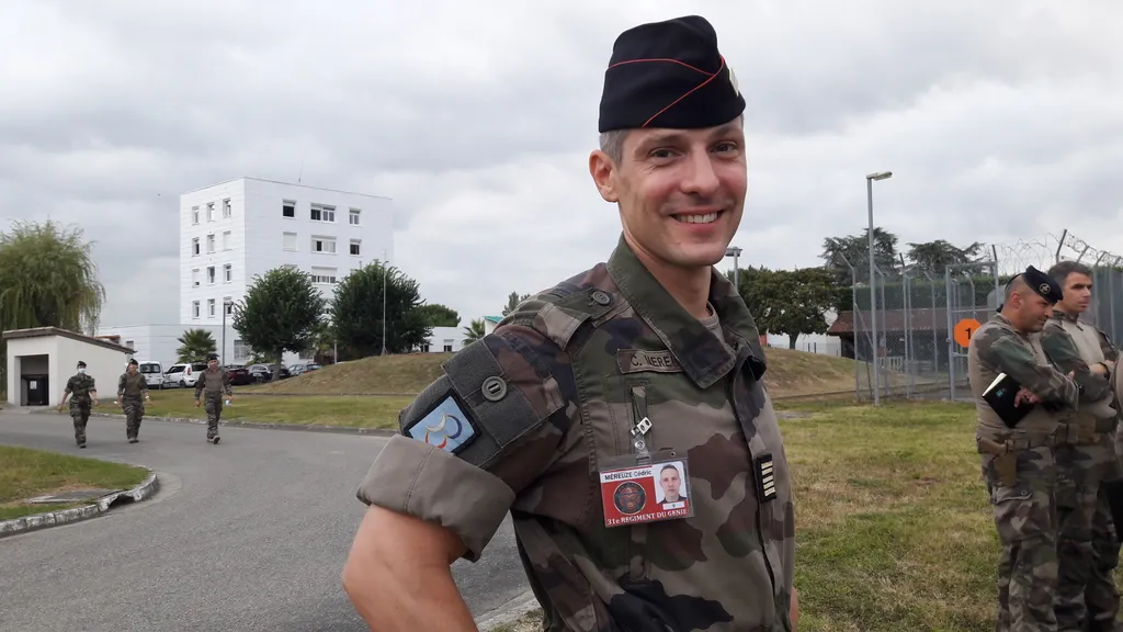 31e RG Colonel Cédric Méreuze
