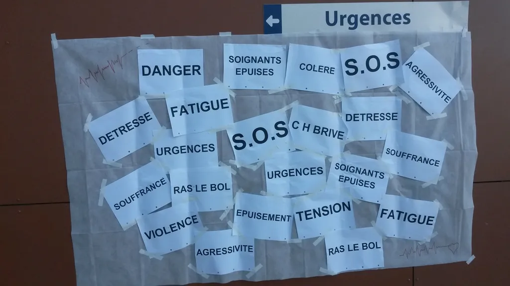 Grève urgence Brive 0619 2