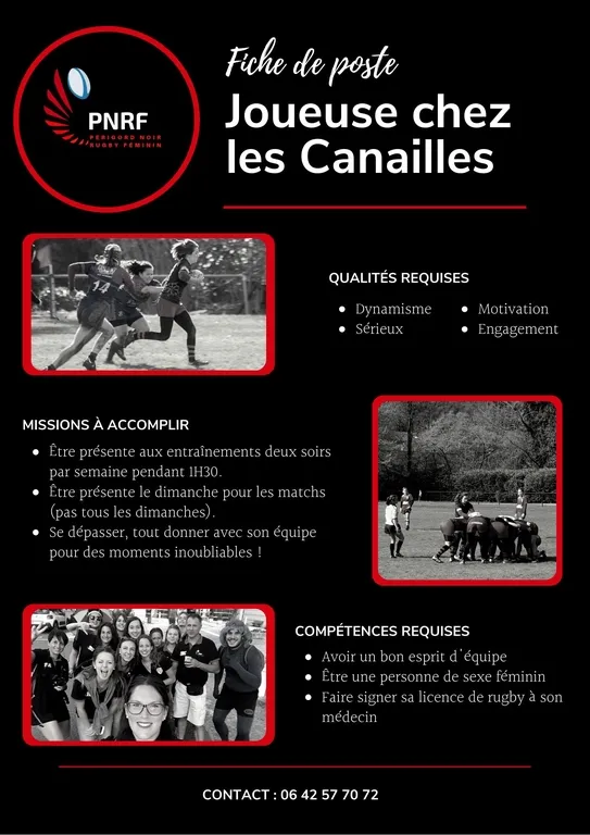 POLE PERIGORD NOIR RUGBY FEMININ