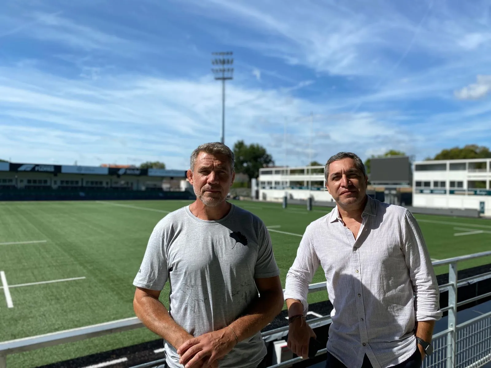 David Rodinger et Xavier Xiberras