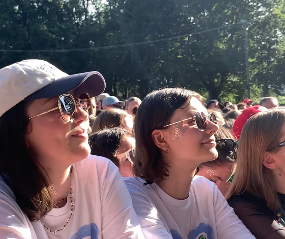 Des spectatrices ébahies