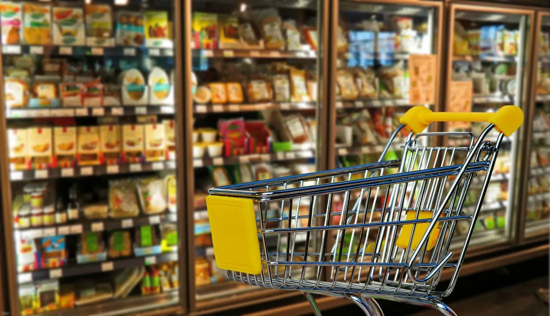 frigo supermarché