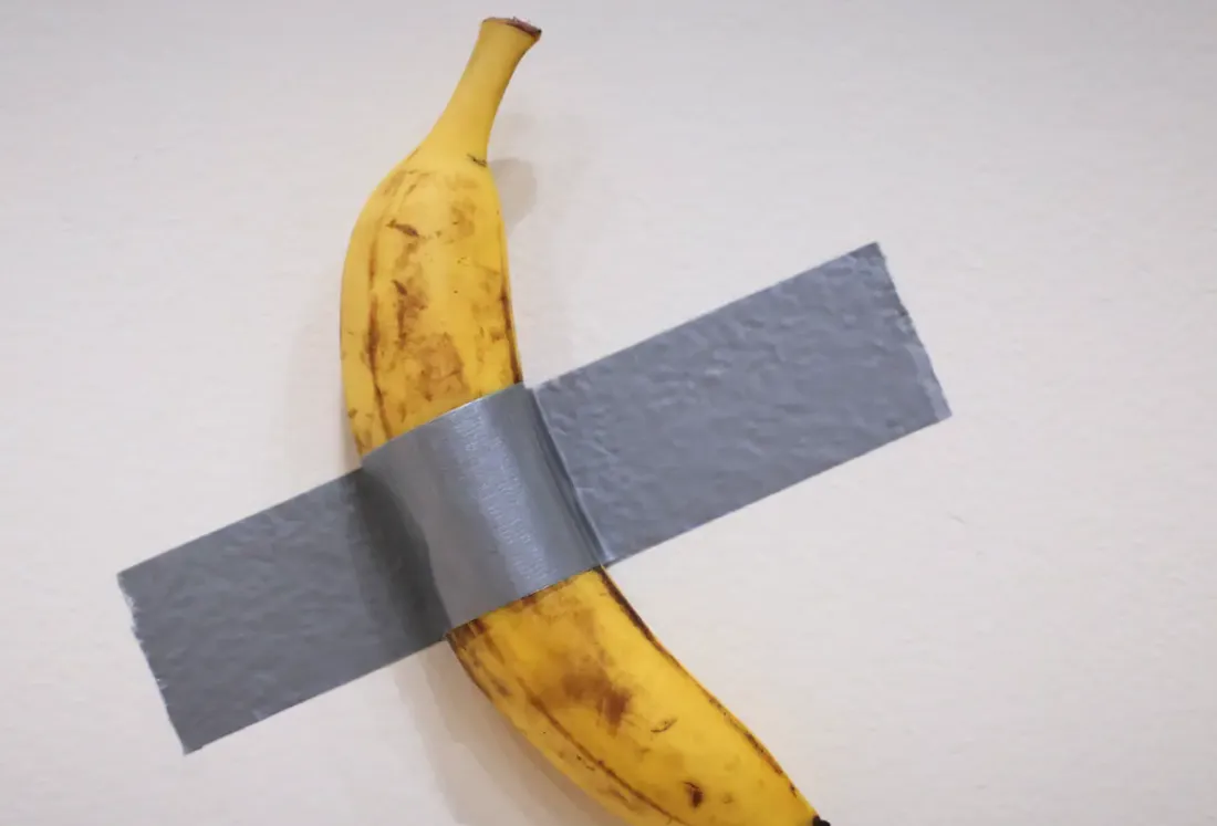 "Comedian" de Maurizio Cattelan
