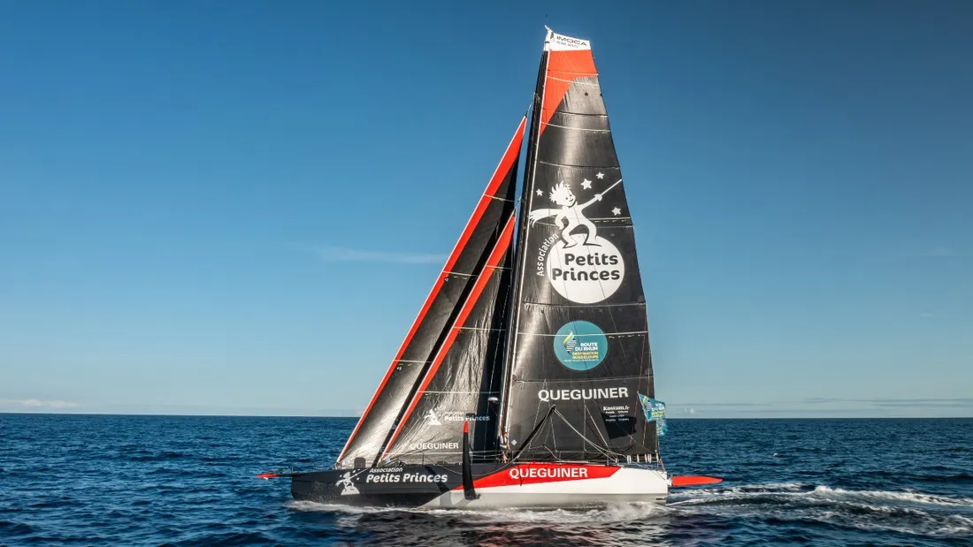La navigatrice Élodie Bonafous, 31 ans, va chercher un top X en IMOCA. 