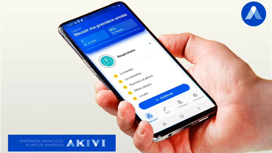AKIVI, la nouvelle application pour les étudiants en médecine