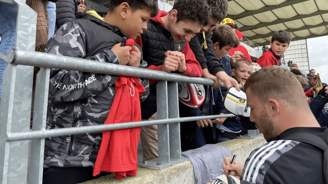 Le Stade Rochelais s'est entrainé à La roche sur yon