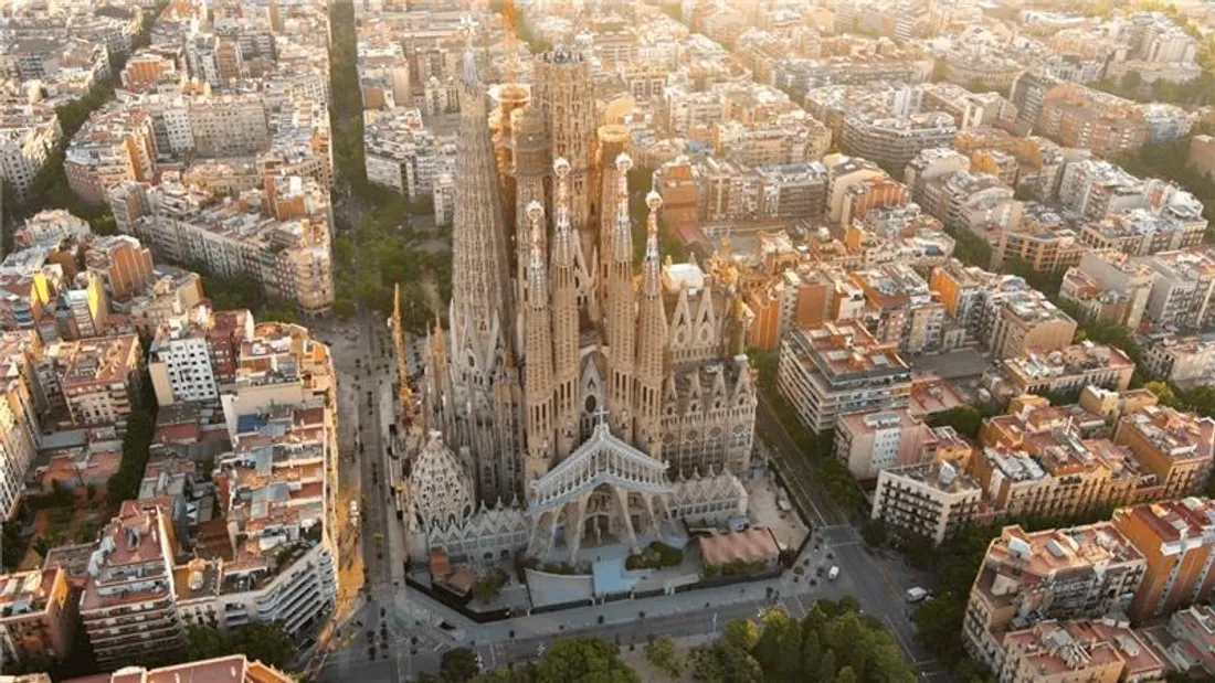 Les coureurs passeront devant la Sagrada Familia