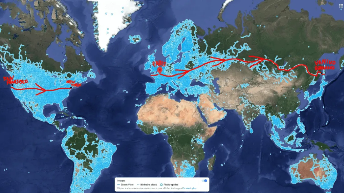 Capture écran Google Street View
