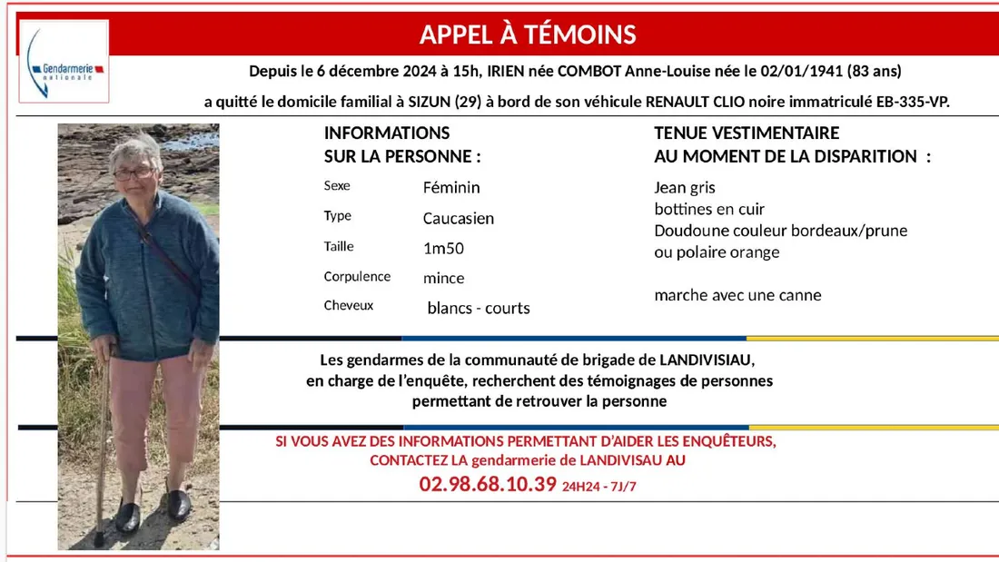 Appel à témoins