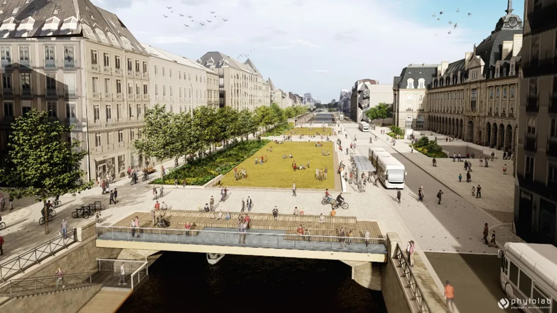 Après le chantier de la dalle Vilaine, les travaux vont se concentrer sur la dalle République.