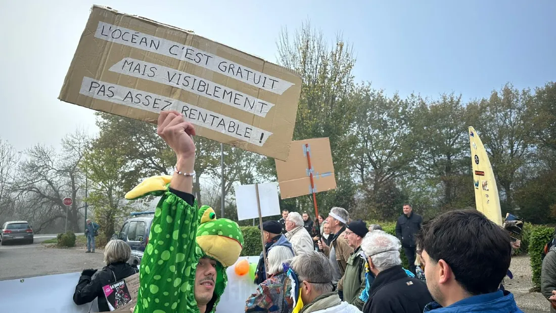 Manif surf park Talmont-Saint-Hilaire