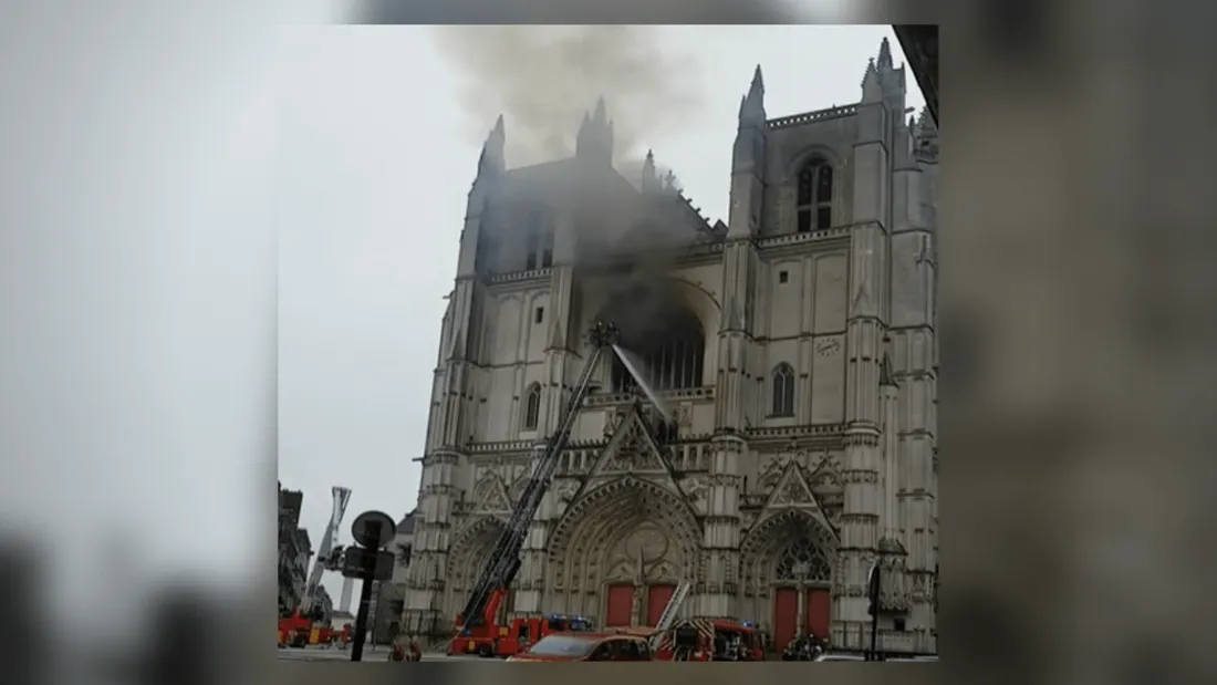 4 ans de prison ferme pour l'incendiaire de la cathédrale de Nantes