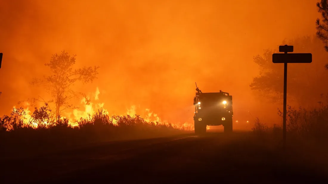 Incendie Gironde