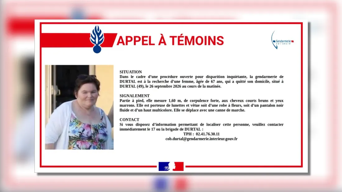 Appel à témoins
