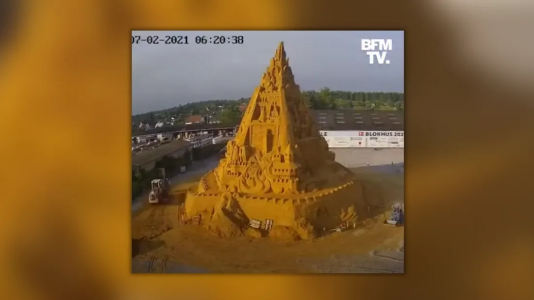 Record Château de sable