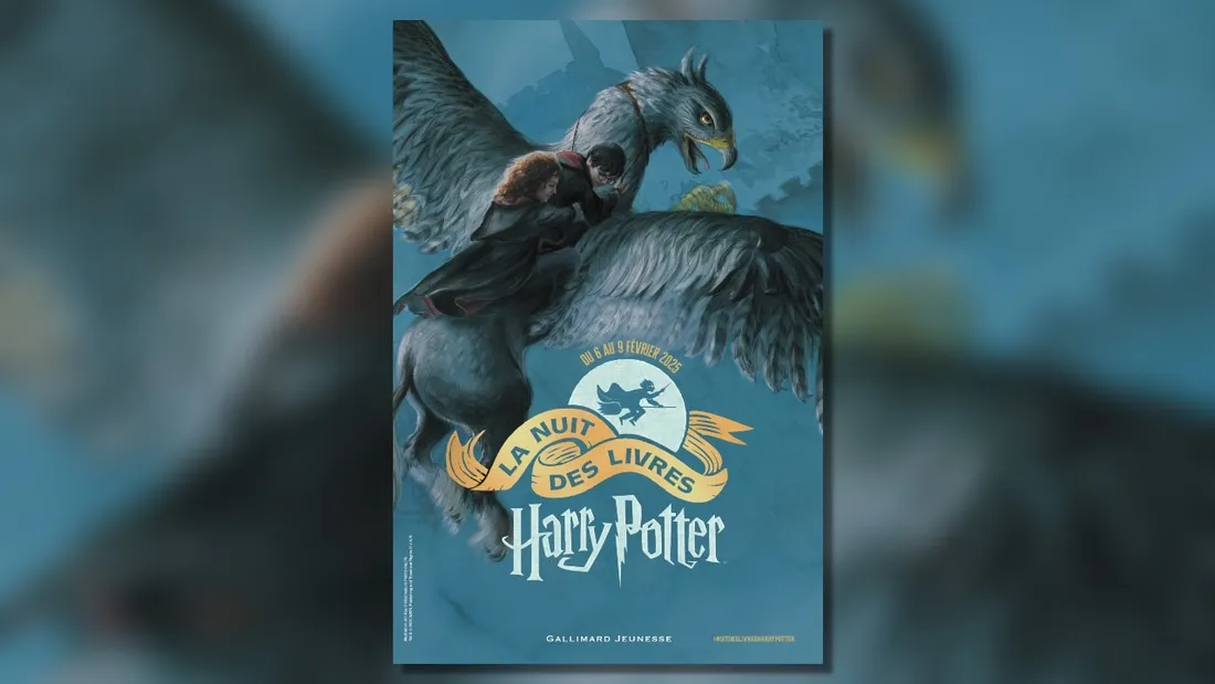 Affiche de La nuit des livres Harry Potter