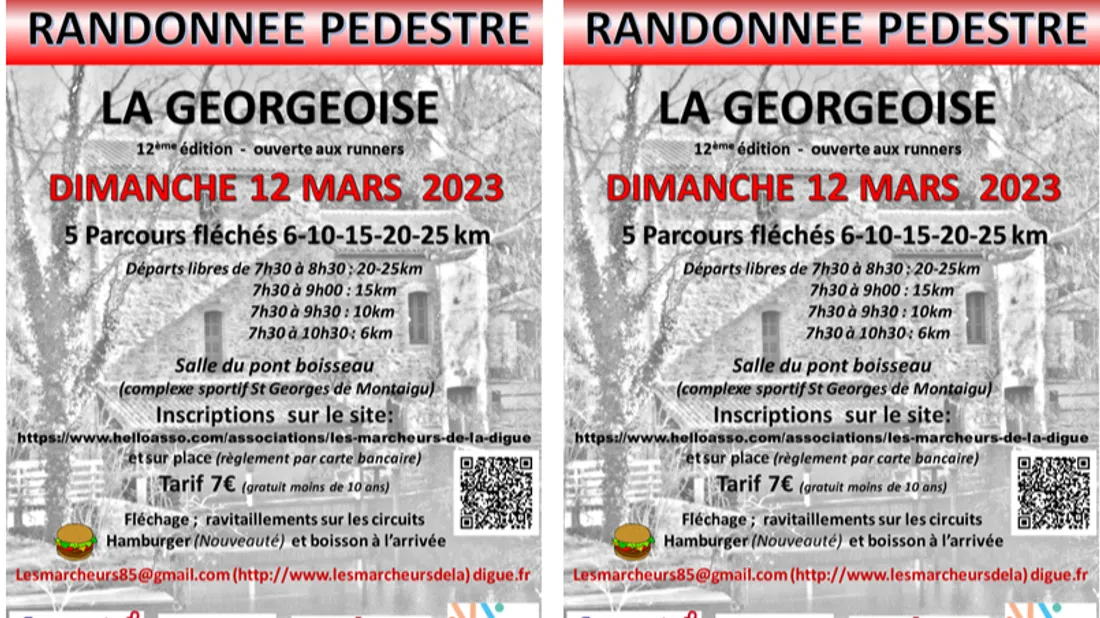 Affiche la GEORGEOISE 2023