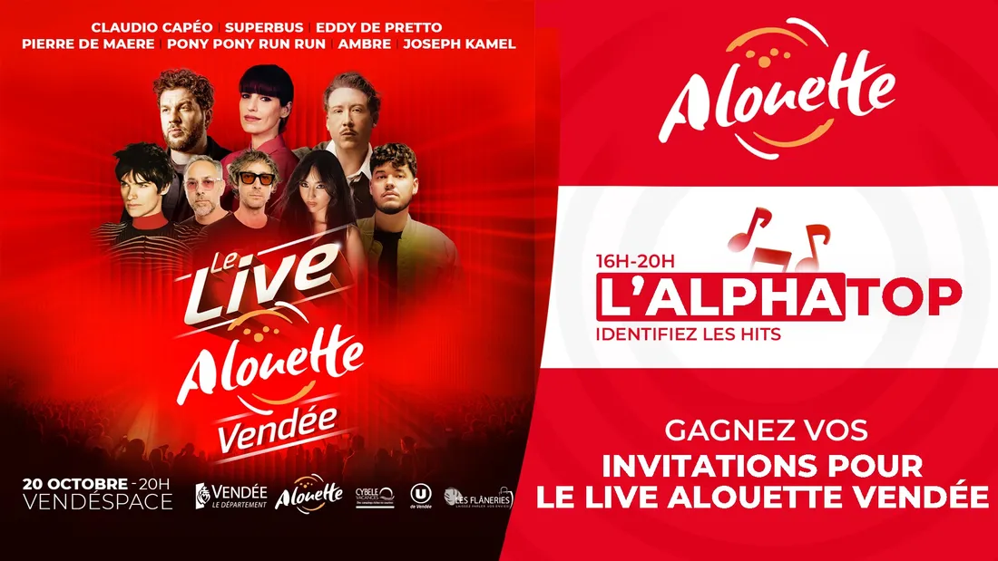 Live Alouette Vende 2026 Alphatop