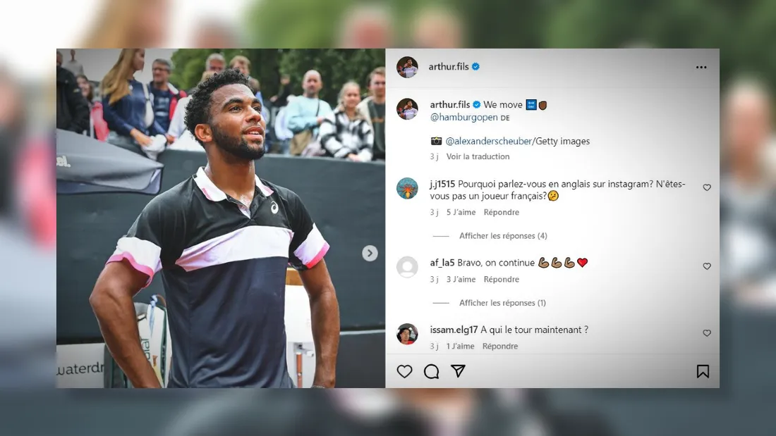 Arthur Fils débarque dans le top 50 du classement ATP