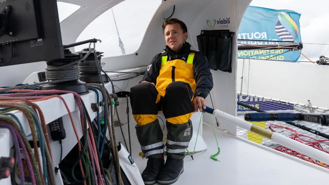 Baptiste Hulin espère chercher la victoire en Ocean Fifty. 