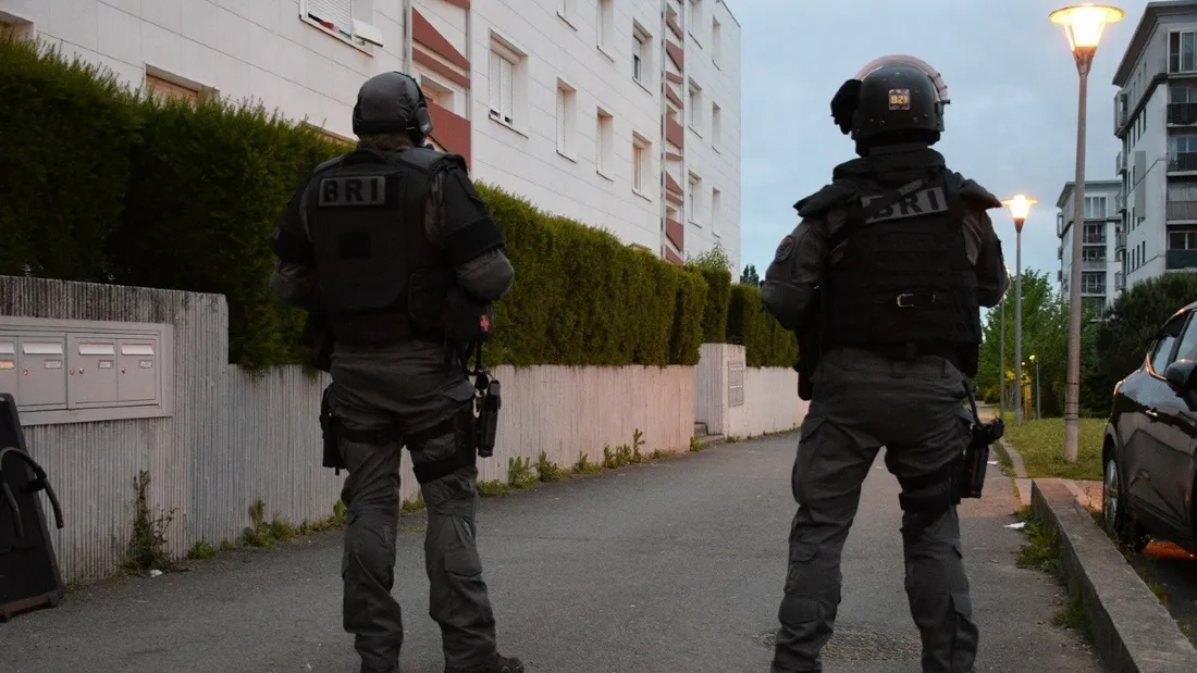 Le Raid, la BRI et la BAC ont mené une opération contre le narcotrafic ce lundi à Saint-Nazaire