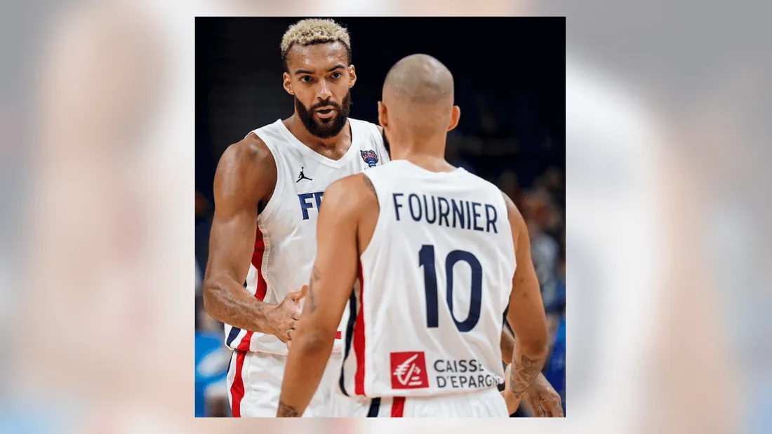 Rudy Gobert et Evan Fournier