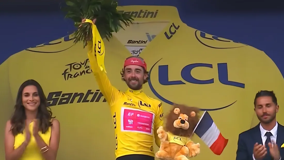 Ben Healy, vainqueur de la 6ème étape Tour de France à Vire