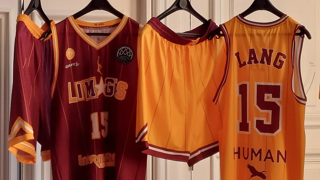 Maillot du Limoges CSP pour le championnat de BCL