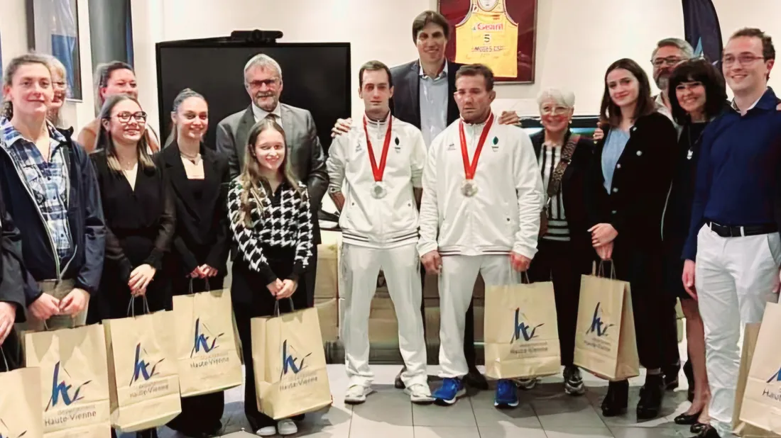 La Haute-Vienne met à l'honneur les acteurs des Jeux Olympiques et Paralympiques Paris 2024