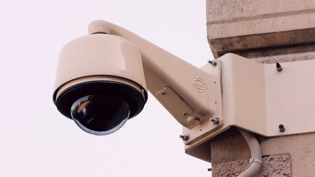 Caméra de vidéosurveillance (illustration)