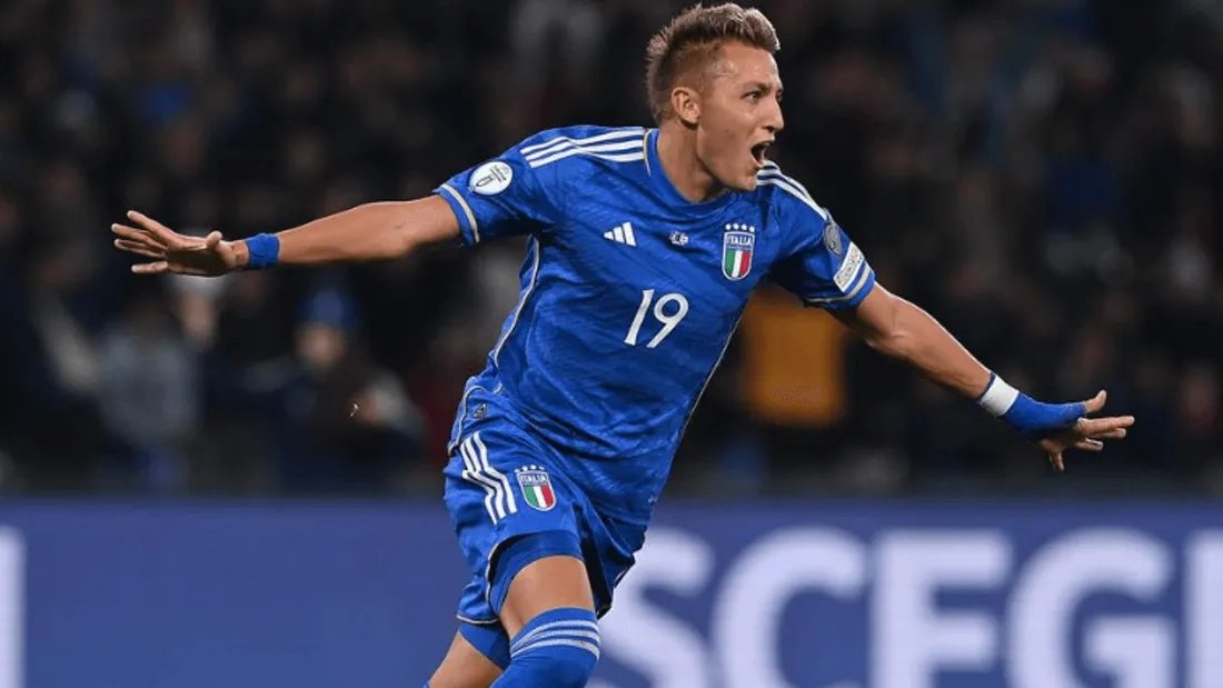 Mateo Retgui, ce footballeur italien qui ne parle pas italien. 