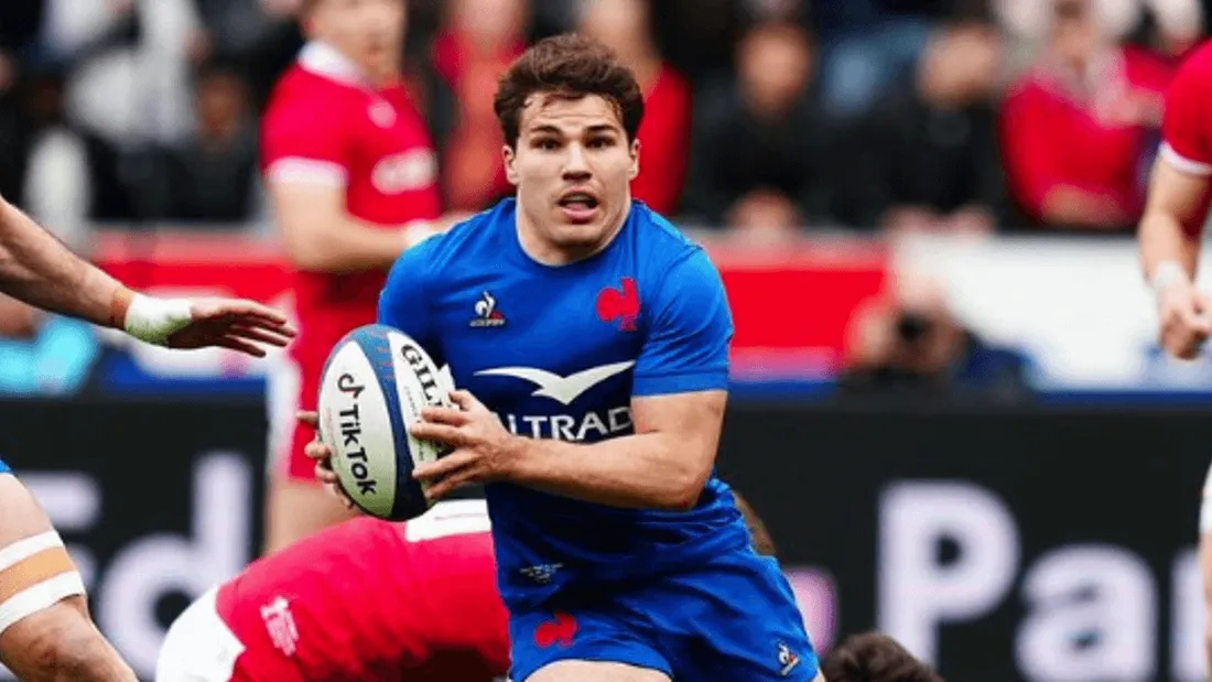 Antoine Dupont élu meilleur joueur du tournoi des 6 Nations