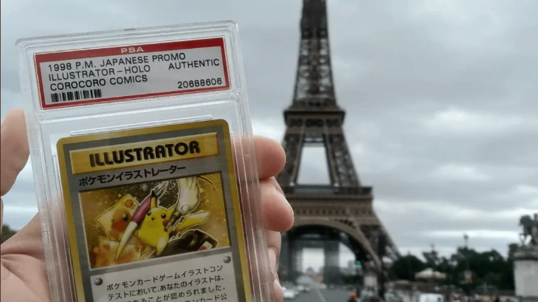 Carte Pokémon à un millions d'euros sur eBay