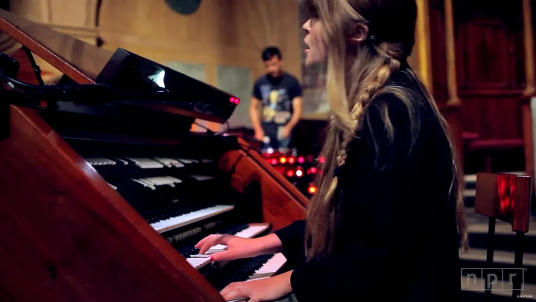 L'artiste Anna von Hausswolff a l'habitude de se produire dans des églises partout dans le monde