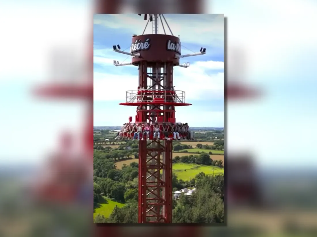 Tour de chute Récré des 3 Curés
