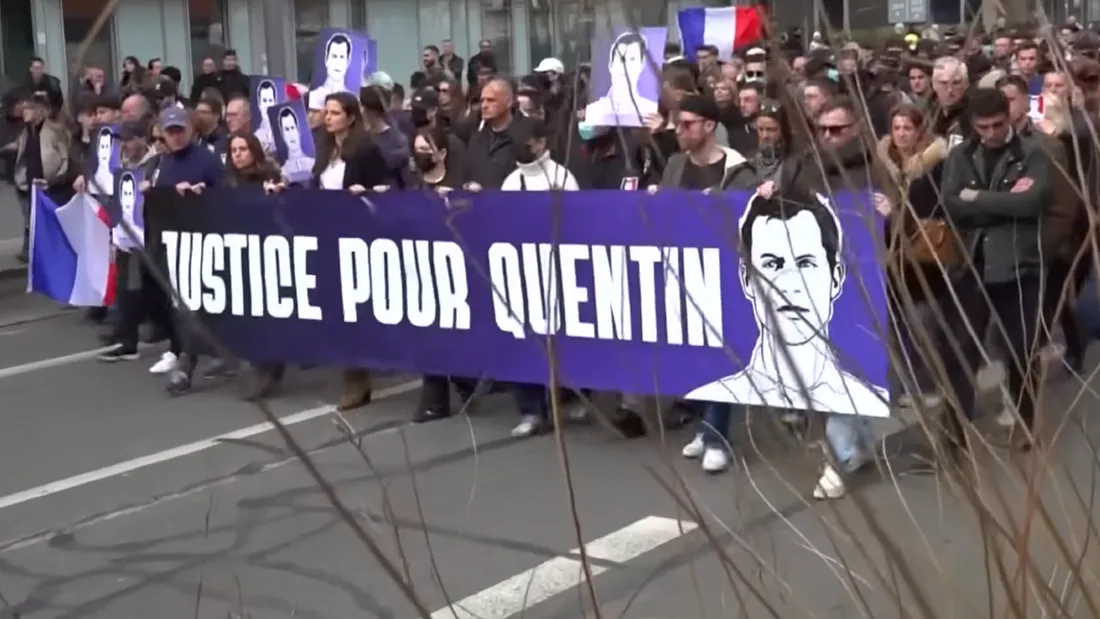Manif Quentin Deranque