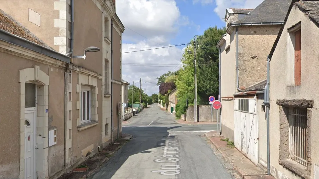 Le carrefour où a eu lieu l'accident