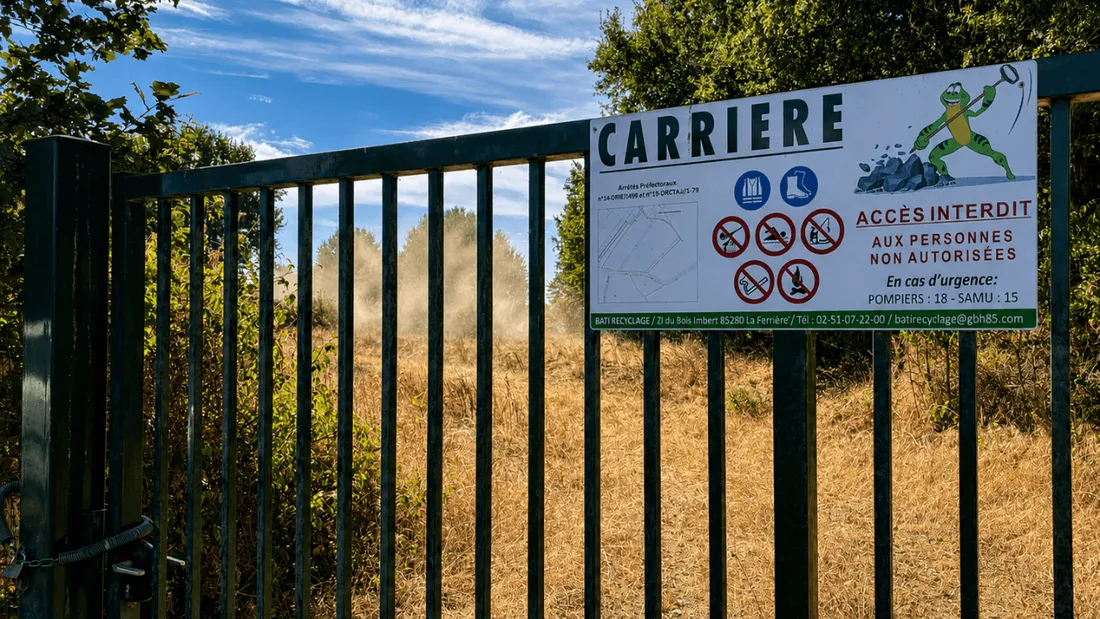 Le projet prévoit une extension de la carrière d’argile de La Bouguinière, à Essarts-en-Bocage.