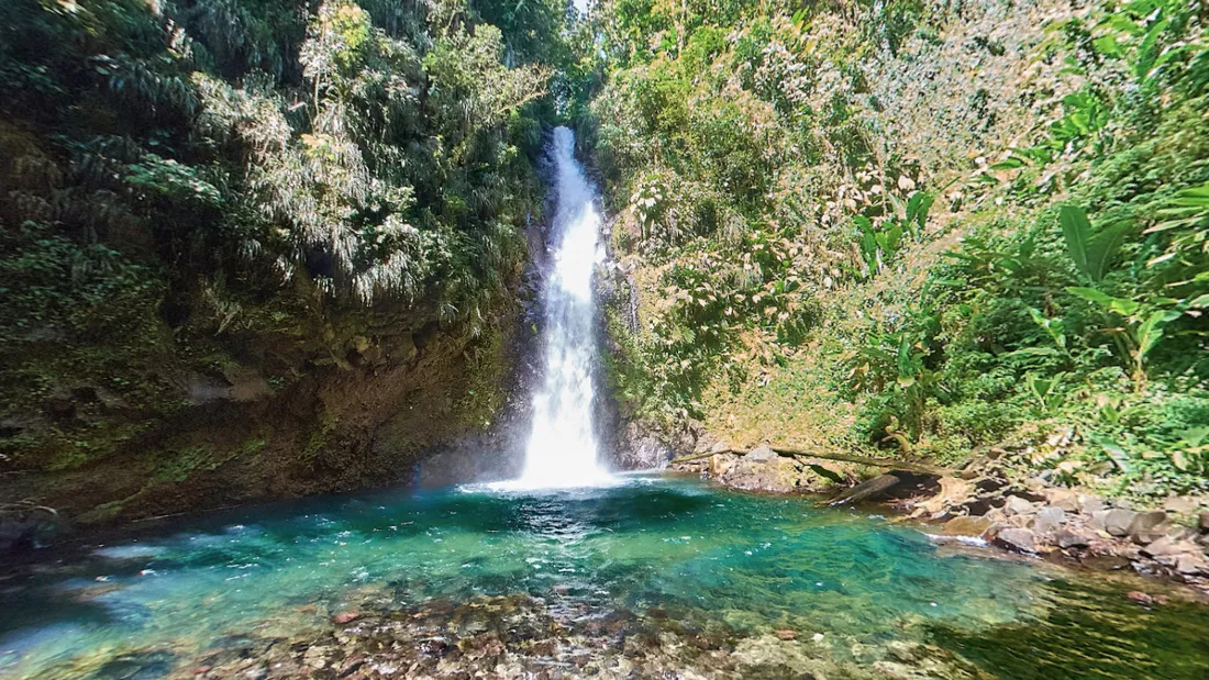 Cascade de Didier en Martinique