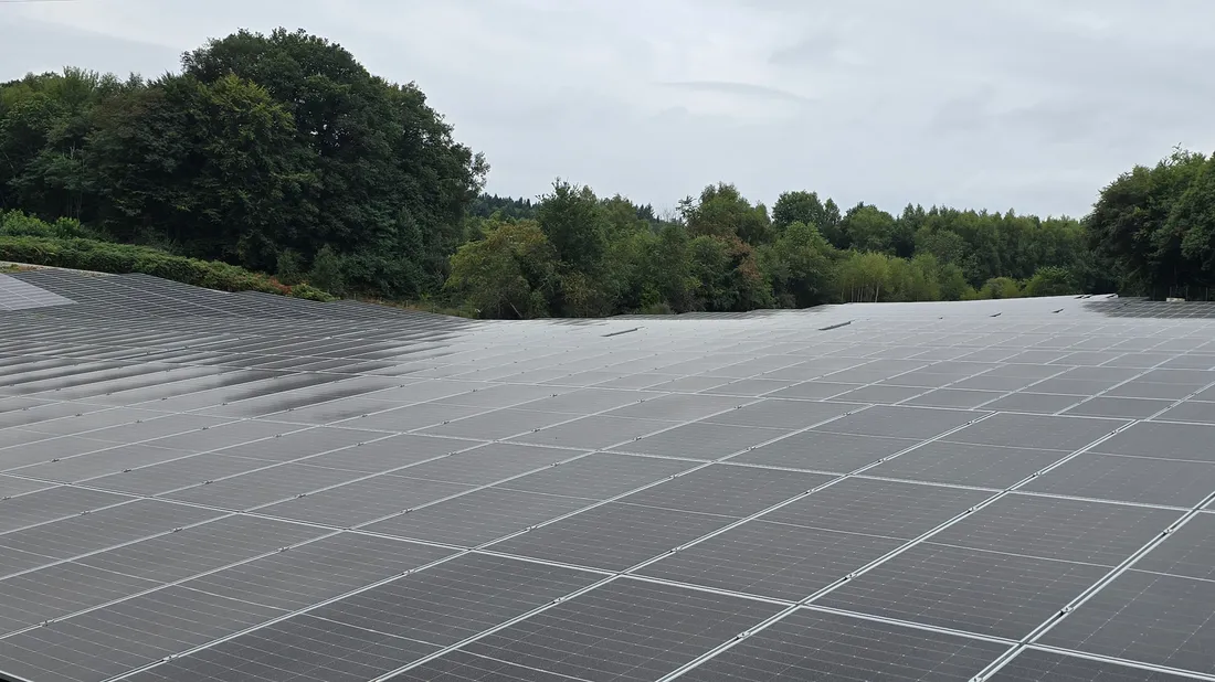 La centrale photovoltaïque de Maison Rouge