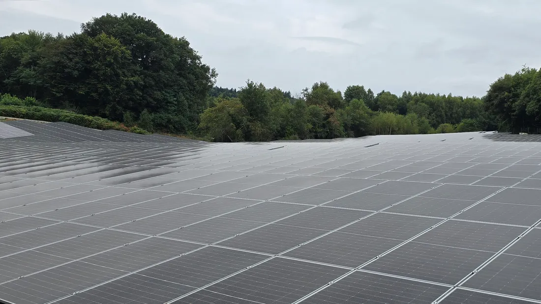 La centrale photovoltaïque de Maison Rouge
