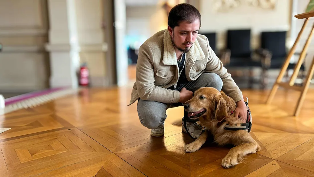 Alban et Simba à Angers