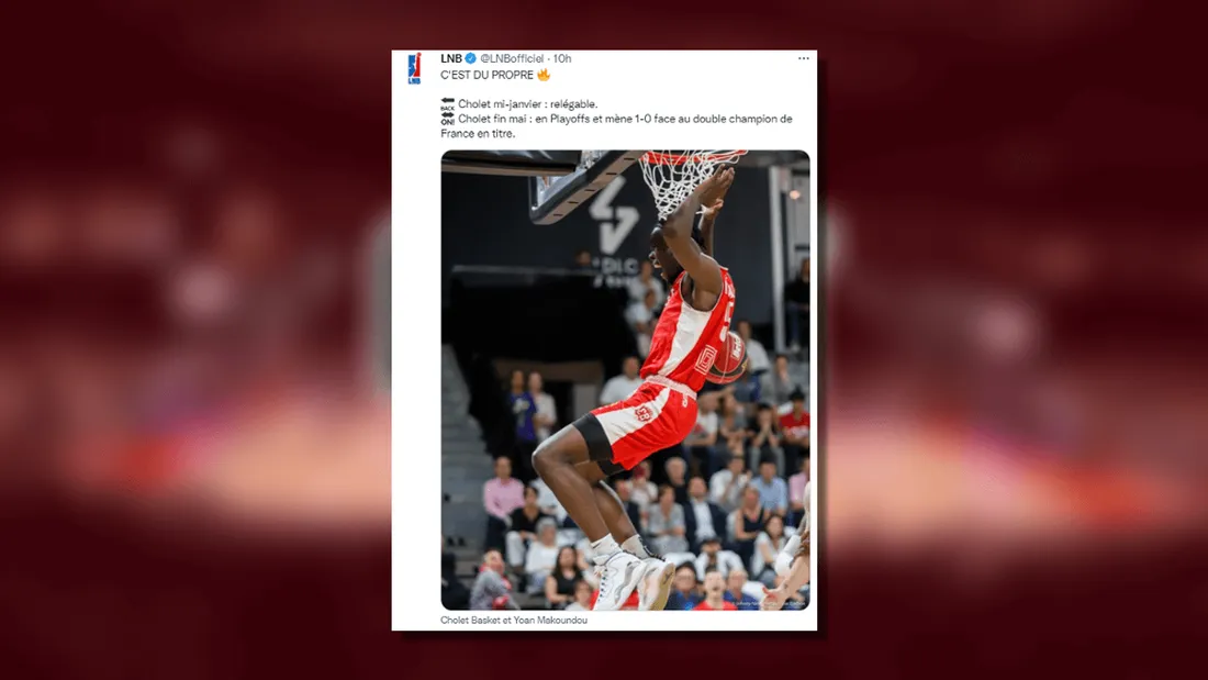 Basket : Cholet bat le champion en titre pour son entrée dans les play-offs