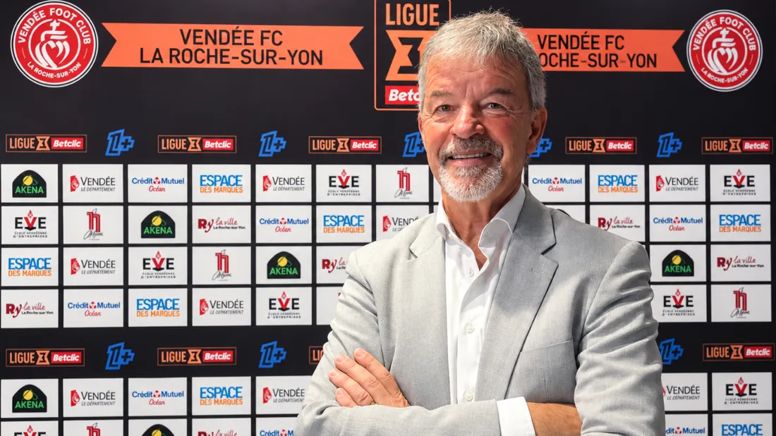 Christophe Chabot, le président du club de foot de La Roche-sur-Yon