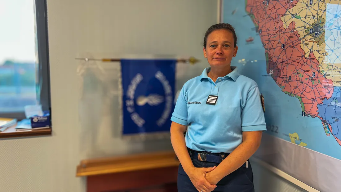 Maud Cerclé-Fraval, colonelle de la gendarmerie en Vendée